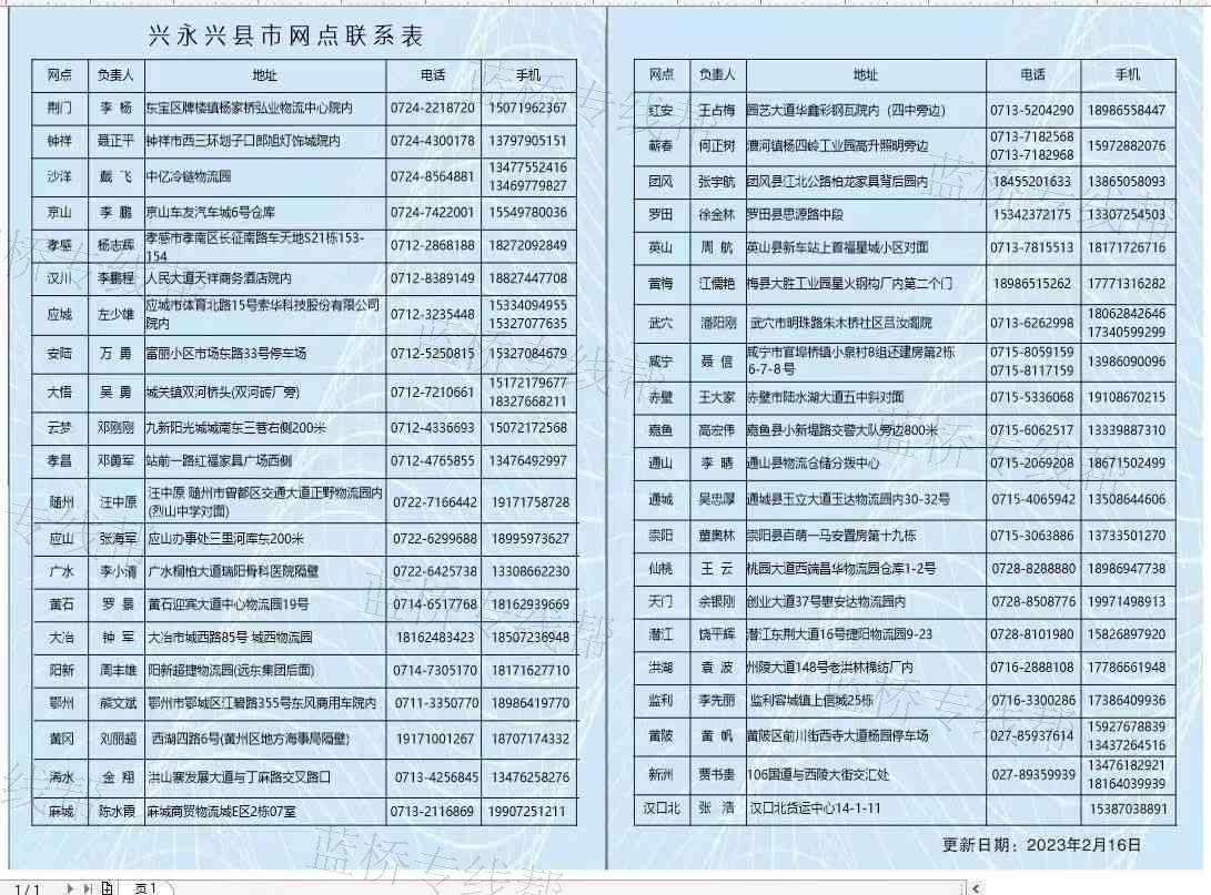 武汉兴永兴物流有限公司